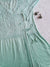 Nazakat Pastel Green Fit and Flare Long Angarakha