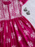 Aayat Rani Pink Floral Mulmul Dress
