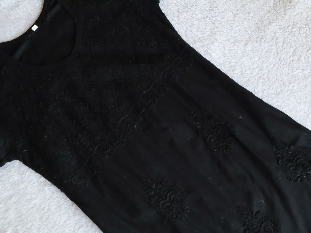 Black Angarakha Kurta