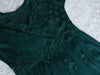 Hoor Emerald Green Pure Chiffon Dress