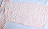 Nazakat Peach &amp; White Georgette kurta