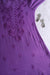Nazakat Purple Pure Cotton A-line Dress