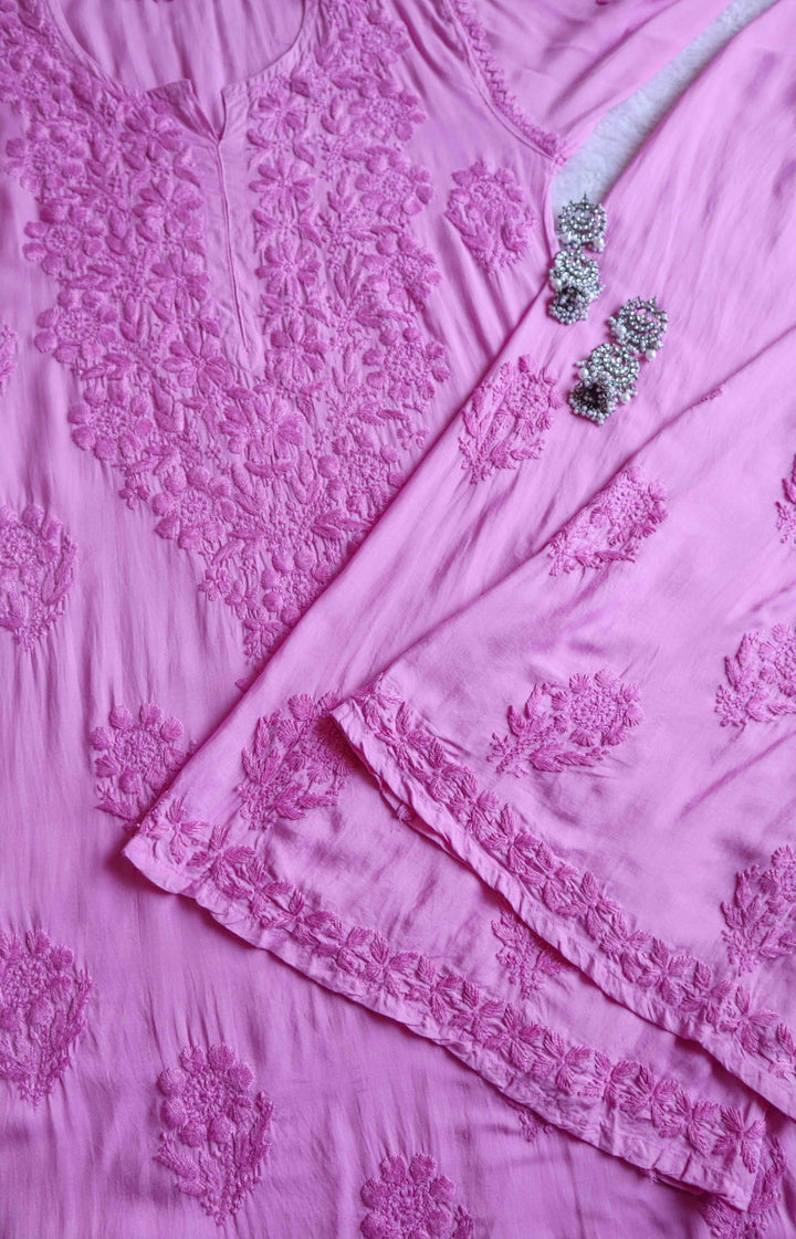 Nazakat Lavender 2 piece Modal set