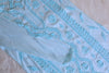 Hoor Aqua Blue Premium Muslin Kurta