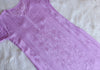 Lavender Muslin Mukaish Panel Kurta