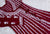 Maroon & White Long Georgette Angarakha