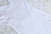 Nazakat White Mukaish Cotton Dress