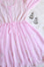 Falak Baby Pink & White Georgette frock